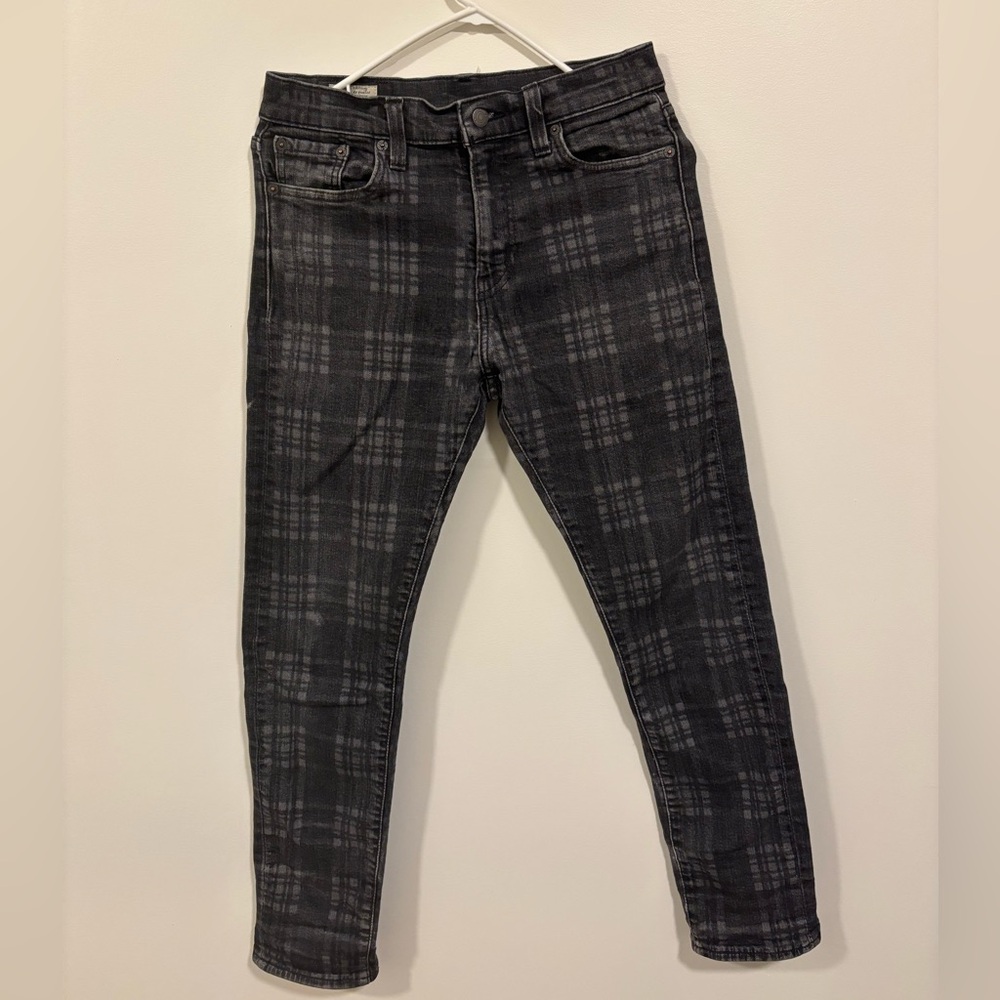 Levi’s 510 Plaid Denim
